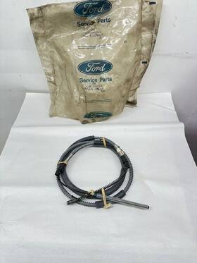 E2az-2a635-a Ford Nos Parking Brake Cable Rh Rear 82-89 Lincoln Mercury