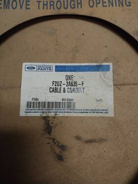 F2uz-2a635-f Ford New Oem Parking Brake Cable Rear Right E-250 E-350 1992-1994