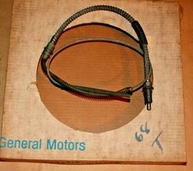 9792916 General Motors Oe 1968 Pontiac Tempest Front Brake Cable Gm Part #