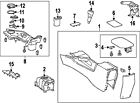 462010r050c0 Genuine Brake Oem Parking Toyota Control