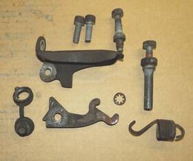 10132843 Gm 1988-1996 Corvette C4 Caliper Emergency Brake Cable Mounting Inch Kit Set Left