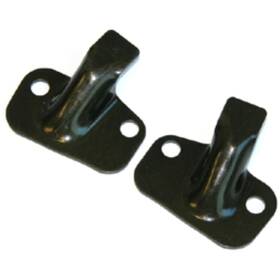 Brk7081 Inline Tube Parking Brake Cable Retainers Brackets Rear Subframe 1970-81 Camaro Firebird 2pc
