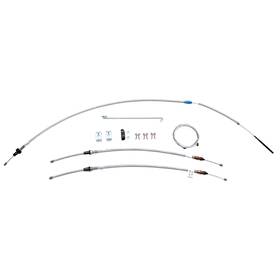 Bsc6701 Inline Tube Parking Brake Cable Kit Complete 1967 Chevrolet Camaro Pontiac Firebird Oe Steel