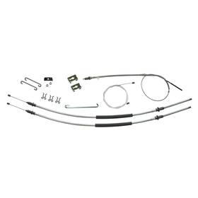 Bse68a2 Inline Tube Parking Brake Cable Kit Complete Th400 Transmission 1968-72 El Camino Oe Steel