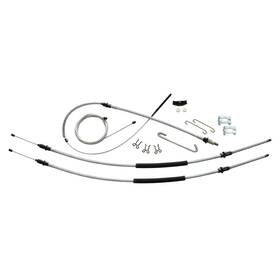 Bsg6801-ebm02 Inline Tube 1968 1969 1970 1971 1972 Skylark Gs Parking Brake Cables Pg Man T350 Oe Steel