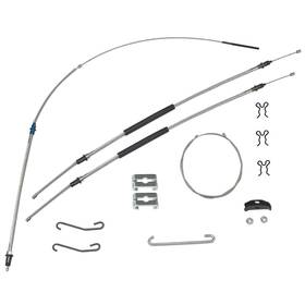 Bsg6802-ebm01 Inline Tube 1968-69 Buick Gsx Gs Stage I Emergency Parking Brake Cable Set Turbo 400 T-400