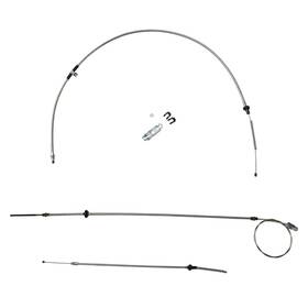 Bsh7004 Inline Tube Parking Brake Cable Kit Without Intermediate 1970-74 Challenger Oe Steel