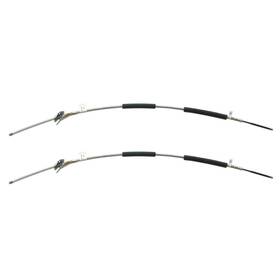 Bst5105 Inline Tube 1951-54 Chevrolet Gmc Truck 1/2 Ton Rear Parking Brake Emergency Cable Pair Oe