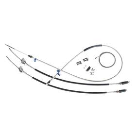 Bst6943 Inline Tube Parking Brake Cable Kit Complete Long Bed 1969-72 Chevrolet Gmc K20 K2500 Oe