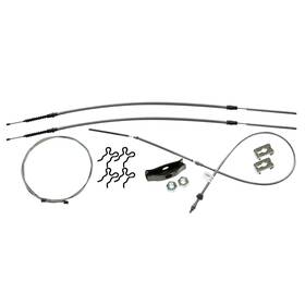 Bst7342 Inline Tube Parking Brake Cable Kit Complete Long Bed 1973-84 Chevrolet Gmc K1500 Oe Steel