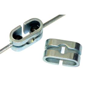 Ec0042ma Inline Tube Mopar A B E Body Emergency Front To Center Parking Brake Cable Connectors Pair