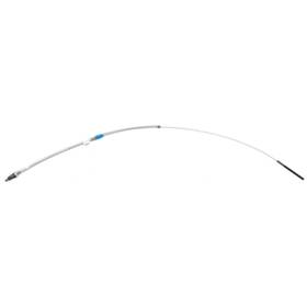 Th400 Inline Tube Ft407 Front Parking Brake Cable 1967-72 Chevelle Lemans Cutlass Gs Oe Steel
