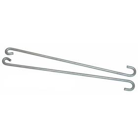 H0017 Inline Tube 73 74 75 76 77 Gm A Body Parking Emergency Brake Cable Side Frame Hooks Pair 2pc