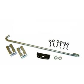 Inl13328 Inline Tube Parking Brake Cable Hardware Kit Complete 1967-69 Camaro Firebird 1968-74 Nova