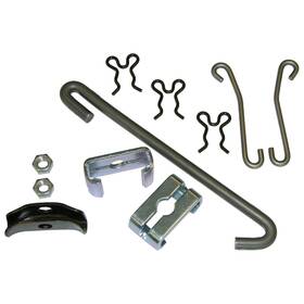 Inl13338 Inline Tube Parking Brake Cable Hardware Kit Th400 Trans 1968-72 Chevelle El Camino 11pc