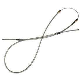 Re421 Inline Tube 1964-67 Chevrolet Nova Chevy Ii Rear Parking Brake Emergency Cable Oe Steel