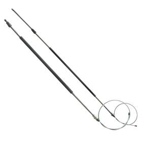 Re684 Inline Tube 1979 1980 1981 Firebird Camaro Rear Parking Brake Cable Pair Drum Oe Steel