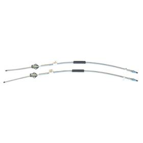 Re903 Inline Tube 1941-52 Chevrolet Car Rear Parking Brake Emergency Cable Pair Oe Steel