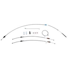 Sbsc6701 Inline Tube 1967 Chevrolet Camaro Pontiac Firebird Parking Brake Cable Cables Kit Stainless