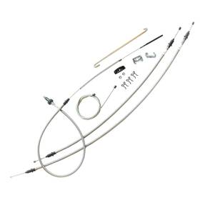 Sbsc6901 Inline Tube Parking Brake Cable Kit Complete Jl8 4 Wheel Disc 1969 Chevrolet Camaro