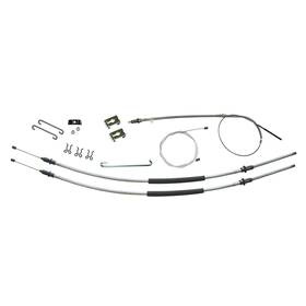 Sbse68a2 Inline Tube 68-72 El Camino T 400 E Emergency Parking Brake Cable Set Kit Stainless
