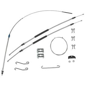 Sbsg6802 Inline Tube Parking Brake Cable Kit Complete Th400 1968-72 Cutlass Lemans Skylark Stainless Sbsg6802 Inline Tube Parking Brake Cable Kit Complete Th400 1968-72 Cutlass Lemans Skylark Stainless