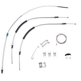 Sbsr7001 Inline Tube 1970 1971 1972 Monte Carlo Parking Brake Cable Set T350 Man Stainless
