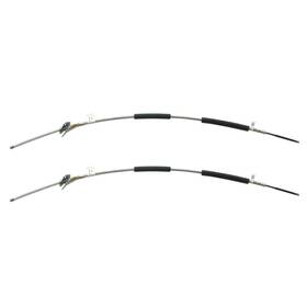 Sbst5105 Inline Tube 1951-54 Chevrolet Gmc Truck 1/2 Ton Rear Parking Brake Cable Pair Stainless