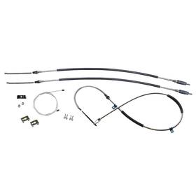 Sbst6742 Inline Tube 1967-68 Chevrolet Gmc Truck Parking Brake Cable Set Kit Ss 1/2 Ton 4wd