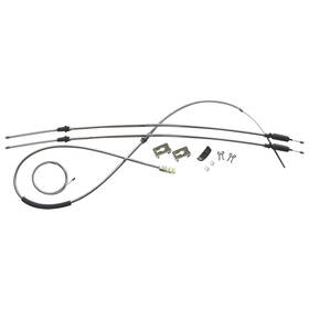 Sbst6901 Inline Tube 1971 1972 Chevy Truck 1/2 2wd Coil Shortbed Brake Cable Set Man Pg T350 Ss