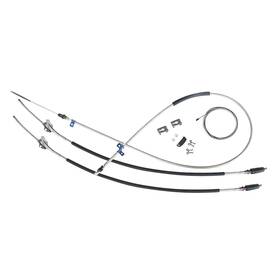 Sbst6943 Inline Tube Parking Brake Cable Kit Complete Long Bed 1969-72 Chevrolet Gmc K20 K2500 Ss