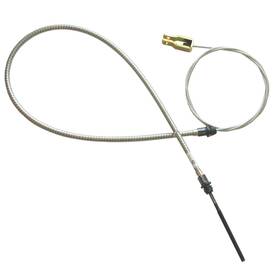 Sft510 Inline Tube 1966-70 Dodge Charger Plymouth Gtx B-body Front Parking Brake Cable Stainless