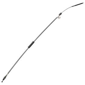 Sftm60 Inline Tube 1971-73 Ford Mustang Front Parking Brake Cable 1pc Stainless