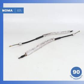 Ccc4515 Jaguar 92-96 Xjs 2 Rear Left And Right Emergency Parking Brake Cable Set Oem