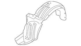 0k53a-56141a Kia Oem New 2002-2005 Sedona Extra Luxury Left Hand Guard Mud Fender 0k53a56141a 0k53a-56141a Kia Oem New 2002-2005 Sedona Extra Luxury Left Hand Guard Mud Fender 0k53a56141a