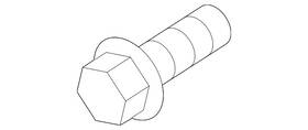 11406-10406k Kia Genuine Torque Arm Mount Bolt