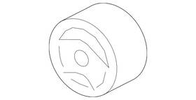 21772-2s000 Kia Genuine Suspension Cross-member Rear Bushing