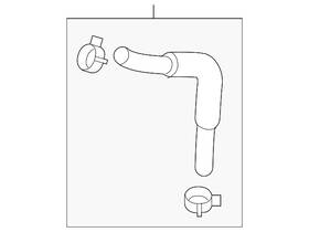 25421-c6950 Kia Genuine Inlet Hose