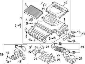 29242-08ha0 Kia Genuine Insulator