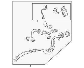 31030-d5500-ds Kia Genuine Filler Neck Hose A