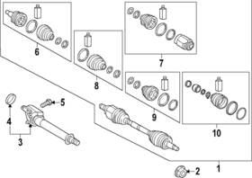 49581-c5130 Kia Genuine Boot Kit