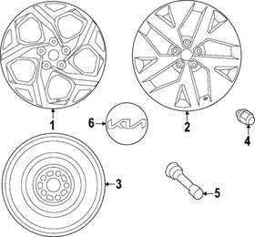 52910-ch200 Kia Genuine Wheel Alloy