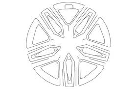 52910-m7400 Kia Genuine Wheel Alloy