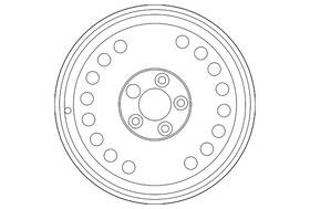 52919-l0950 Kia Genuine Wheel Spare