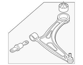 54501-l1000 Kia Genuine Lower Control Arm