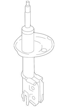54661-2t230 Kia Genuine Strut