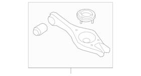 55210-1d100 Kia Genuine Lower Control Arm