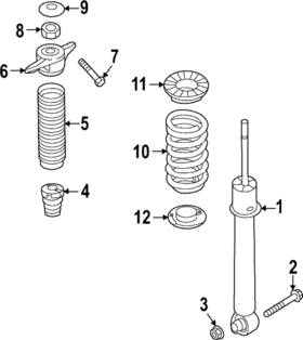 55307-ch300 Kia Genuine Shock
