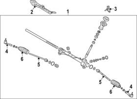 56540-gg000 Kia Genuine Inner Tie Rod