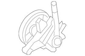 57110-4d201 Kia Genuine Power Steering Pump